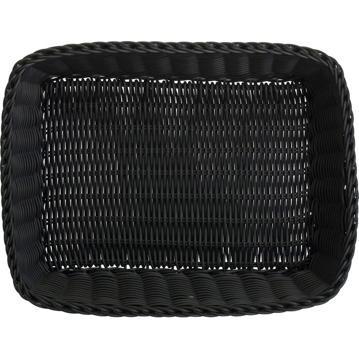 Багатофункціональний кошик Westmark, підходить для готелів та ресторанів, прямокутний, приблизно 37 x 30 x 9 см, синтетичне волокно, Saleen Edition, чорний, 02052019101 L Black