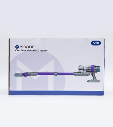 Акумуляторний пилосос MIBODE 45000Pa, акумуляторний пилосос потужністю 550 Вт з інтелектуальним дисплеєм, до 60 хвилин роботи, пил