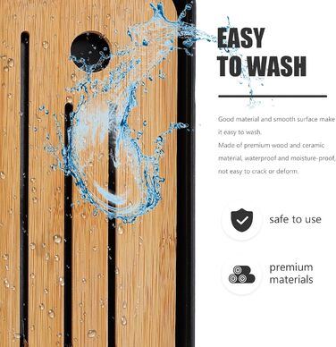 Абаодам Портативний Керамічний Набір для Чаювання Кунг-Фу з Чорним Чайником, Легкий у Догляді, Креативний Дизайн для Особистої Колекції або Сервірування Столу