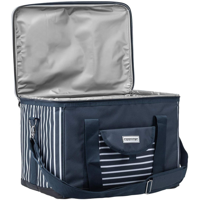 Сумка-холодильник XL 40 літрів - сумка-холодильник cool box сумка для пікніка вибір кольору XL темно-синій білий