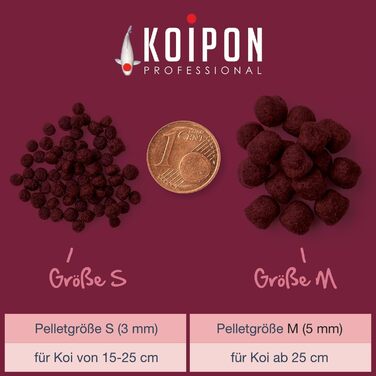 Звичайний літній корм для коропів Коі 1,75 кг, плаваючий, 1 спіруліни, корм для ставка, гранули 6 мм, корм для коропів Коі, придатний як корм для золотих рибок