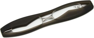 Складні окуляри для читання EnzoDate з 3 упаковок, міні-кишеньковий зчитувач, пресбіопічні окуляри від 1,0 до 3,5, велика оправа для окулярів