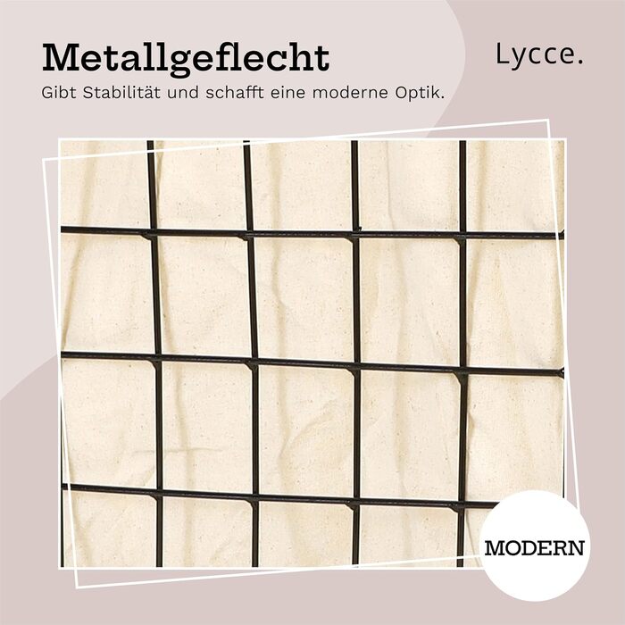 Кошик для зберігання Lycce Kallax Insert підходить для полиць Ikea Kallax, промисловість металева чорна 33 x 33 x 33 см