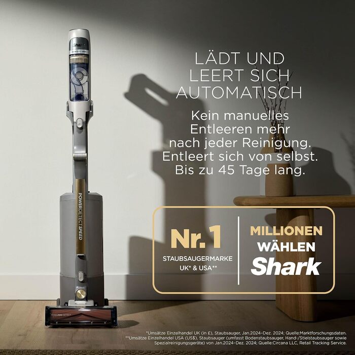 Акумуляторний пилосос Shark PowerDetect Speed Luxe Collection Clean & Empty, Luxe Beige