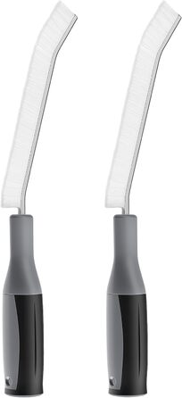 Кутова щітка MR.SIGA з ручкою, щітка для чищення щілин для дому, кутова щітка з жорсткою щетиною для чищення швів на кухні, у ванн