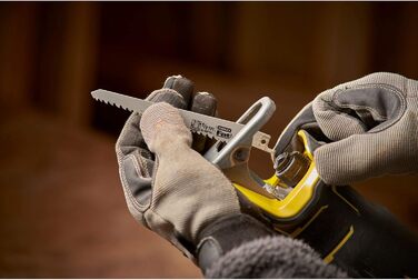 Акумуляторна зворотно-поступальна пила Stanley FatMax V20 SFMCS310B (18 В, довжина ходу 29 мм, безщітковий двигун, регульована шви