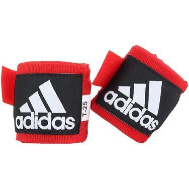 Боксерський креп-бинт Adidas 350 см червоний