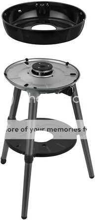 Мбар - Stahl - Kunststoff - газовий барбекю Grill2Braai Combo 50 мбар, 40 BBQ - 50