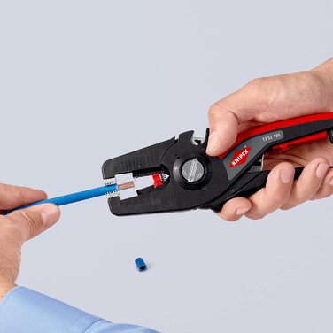 Автоматичні стрипери KNIPEX PreciStrip16, 12 52 195 SB, 0,08 - 16 мм, в блістерній упаковці