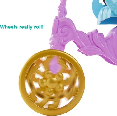 Ігровий набір Каталка для принцес (20,5 см), з колекції Royals, лялька поні Peola та фігурка тварини, 7 аксесуарів, чудовий подару