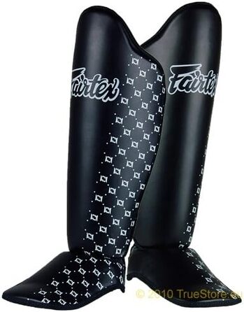 Захисні щитки Fairtex SP5 для гомілок та підйому - Super Comfort синього кольору, розмір M