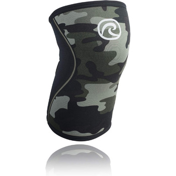 Наколінник Rehband Rx Knee Sleeve 7 мм, камуфляжний/чорний, L