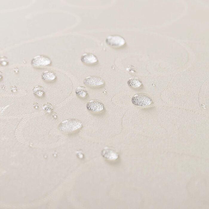 Скатертина EUGAD дамаські орнаменти шовковий блиск завиток/коло дизайн скатертини з подолом, розмір та колір скатертини на вибір,