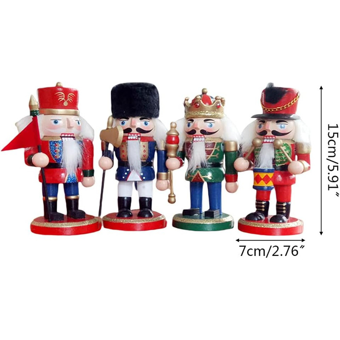 Набір прикрас король-солдат 4 шт Morain