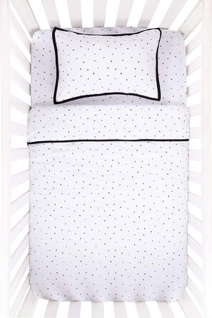 Дитячі комплекти постільної білизни для хлопчиків та дівчаток - 4-компонентний комплект включає простирадло, ковдру, підодіяльник