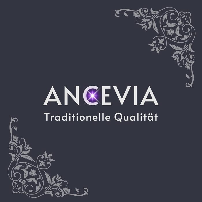 Скляні банки для зберігання ANCEVIA фіолетового кольору 1000 мл Набір із 6 герметичних контейнерів для зберігання з кришками Miron фіолетове скло для сухих продуктів, таких як макарони, мюслі, горіхи, кава, чай, трави тощо.