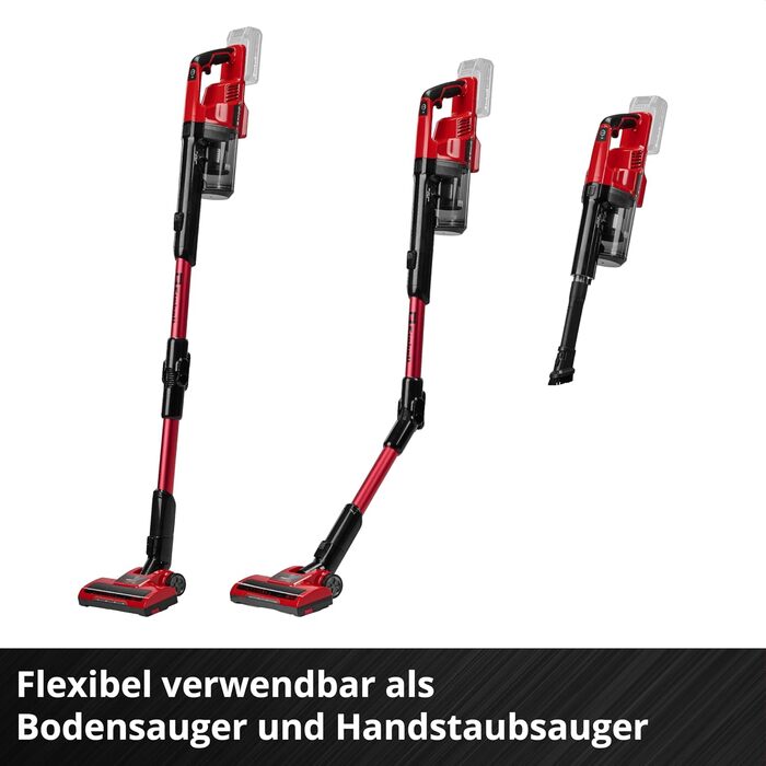 Акумуляторний вертикальний пилосос Einhell TE-SV 18 Li-FLX-Solo