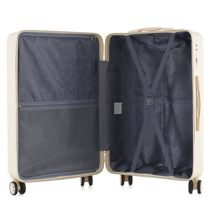 Валіза Semi Line 24' (M) Ecru (T5757-3)