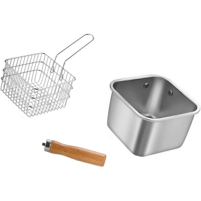 Набір посуду з нержавіючої сталі для кемпінгу, багатофункціональний, для смаження, приготування їжі на свіжому повітрі та портативного спорядження для кемпінгу, походів, нержавіюча кемпінгова плита