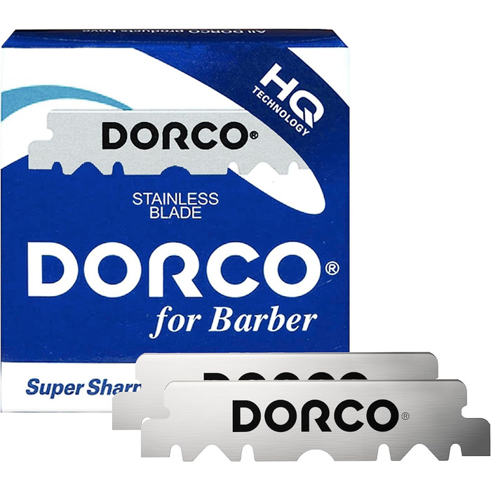 Леза Dorco Blades 100 з нержавіючої сталі з одним лезом