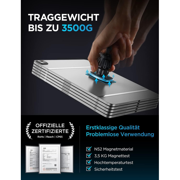 Тримач для мобільних телефонів Автомобільний магніт 2024 Модернізований затискач Тримач для мобільних телефонів Автомобільні аксес