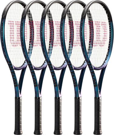 Тенісна ракетка Wilson Ultra 100UL v4, для чоловіків та жінок, різнокольорова (багатокольорова)