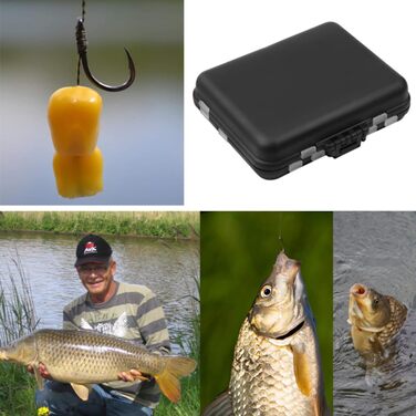 Набір снастей для лову коропа OROOTL, 277 предметів, коробка для риболовлі на коропа з аксесуарами, гачки для лову коропа, вертлюги, запобіжні затискачі, рукави проти заплутування