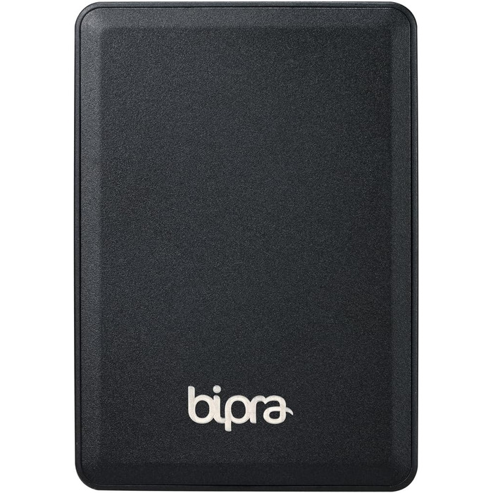 Ультратонкий зовнішній жорсткий диск з USB 3.0, NTFS, чорний, від Bipra 1000GB 1TB