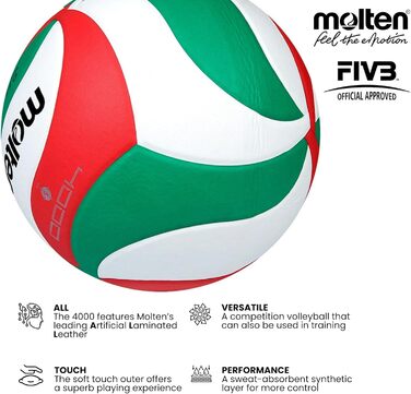 Волейбольний м'яч Molten V5M4000