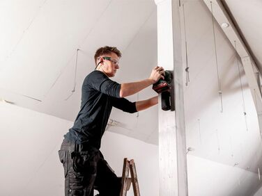 Акумуляторна ексцентрикова шліфувальна машина Metabo SXA 18 LTX 125 BL 18 В - metaBOX 215 - зі шліфувальним диском 125 мм - 600146