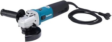 Кутова шліфувальна машина, 1100 Вт, чорна, 125 мм, 9565HRZ