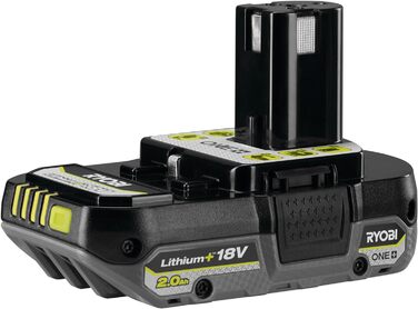 Акумуляторна міська газонокосарка RYOBI 18 V ONE RY18LMC30A-120 (ширина зрізу 33 см, 4-ступінчасте регулювання висоти зрізу від 38 до 75 мм, автоматичне подовження струни, в комплекті акумулятор 2,0 Ач та зарядний пристрій) в комплекті акумулятор 2,0 Ач з