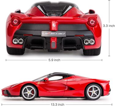Іграшкова модель автомобіля для хлопчиків, діти, червоний, 1/14 Ferrari LaFerrari Radio Control R/C