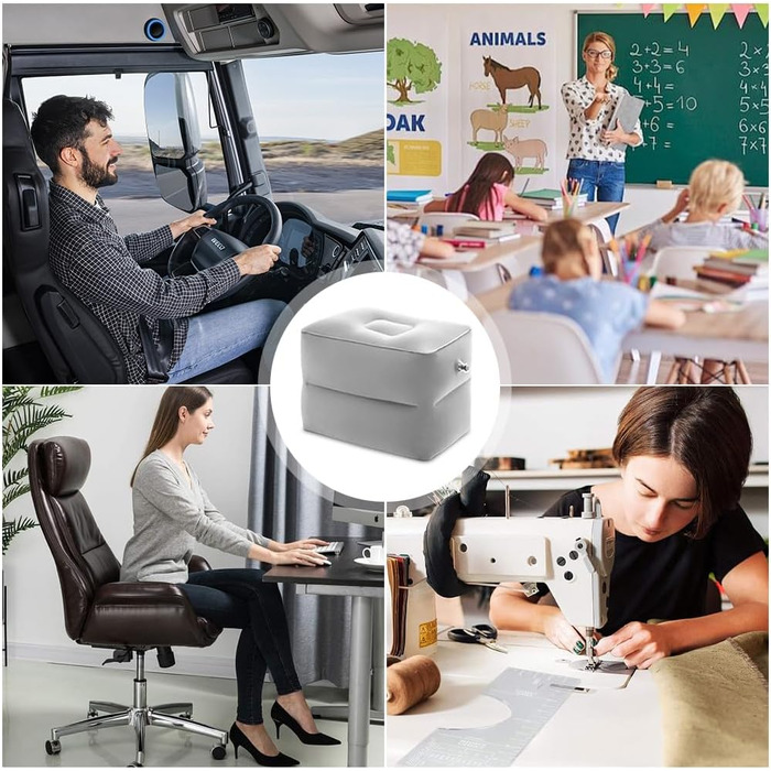 Куб для підтримки дисків, куб для підтримки дисків для позиціонування ступінчастого ліжка, куб для позиціонування ступінчастого ліжка, надувна подушка для підняття ніг, подушка для підтримки дисків, підставка для ніг для вправ на спину, подушка для позиці