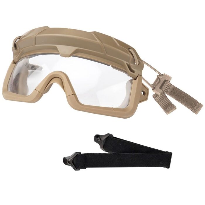 Тактичні шоломи TS TAC-SKY Fast, зовнішні відкидні, захисні окуляри унісекс для використання на відкритому повітрі, стрільби, страйкболу, пейнтболу CS(T)