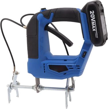 Акумуляторний електричний бджолиний шейкер із протиковзкою ручкою, акумуляторний для ферми медоносних бджіл (синій) EU Plug Blue