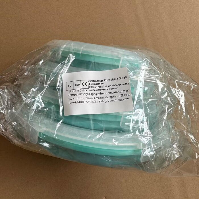 Розбірні контейнери для зберігання продуктів Ewrap, силіконові миски з пластиковими кришками - круглий набір з 4 шт. - можна використовувати для мікрохвильової печі та морозильника, для кухні та кемпінгу