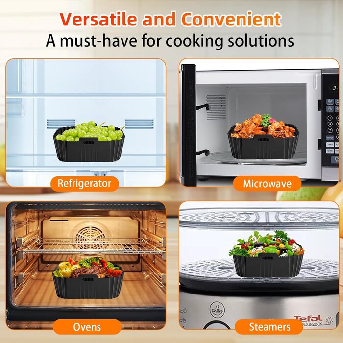 Аксесуари для фритюрниці Ninja, аксесуари для фритюрниці Ninja Double Stack XL 9.5L SL400UK, AF400EU AF451EU, аксесуари для двозонної фритюрниці Ninja з силіконовою формою, 13 шт.