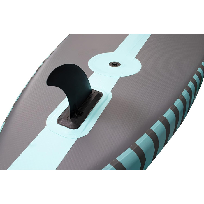 Надувний каяк Coasto Capitole 2P, сірий/зелений, для води