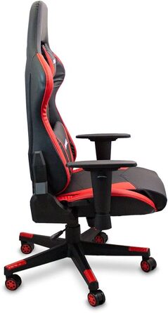 Ігрове крісло Lacestone Patiomage, обертове крісло, ігрове крісло, комп&39ютерне ігрове крісло, ігрове крісло (червоне)