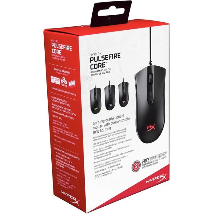 Ігрова миша HyperX Pulsefire Core - RGB Ігрова миша Pulsefire Core - RGB Single