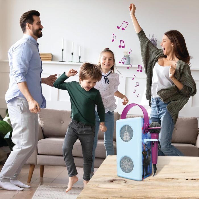 Колонка Lexibook Frozen BTP185FZZ, бездротова, з мікрофоном, синя