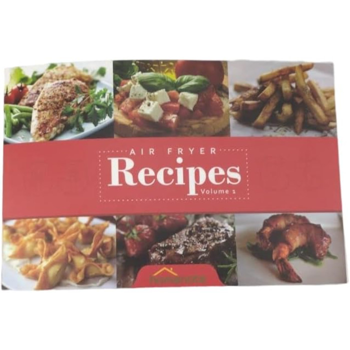 Аксесуари для фритюрниці 18 см, аксесуари для фритюрниці з 7 частин із кулінарною книгою рецептів, для фритюрниць XL 3.5 л-4.5 л більшості брендів, без бісфенолу А, можна мити в посудомийній машині, 7 дюймів