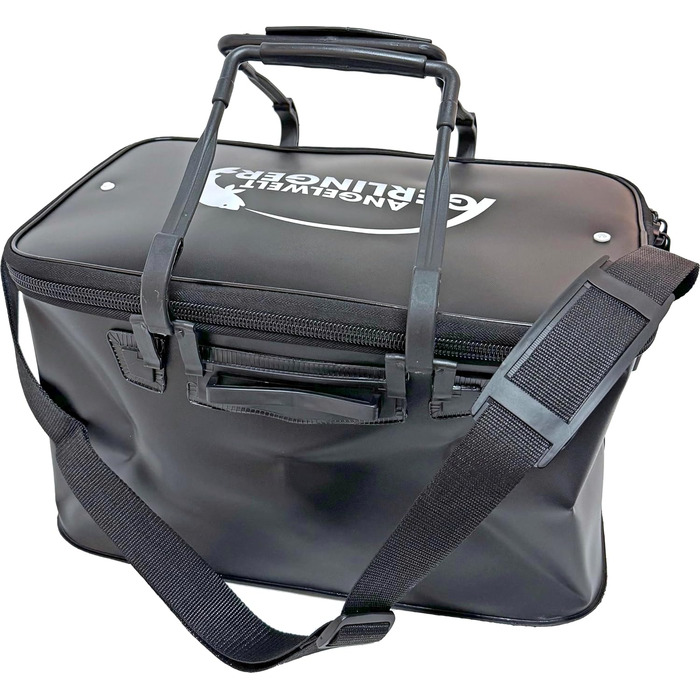 Водонепроникна сумка Gerlinger, сумка для риболовлі, сумка для човна, сумка для спінінга, сумка для наживки, риболовля, на відкритому повітрі, для кемпінгу, плечовий ремінь, 44x26x25 см