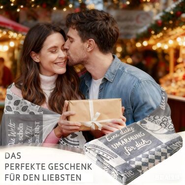 Подарунки для дівчини м&39яка ковдра 150 x 200 см - обіймальна ковдра для жінок та чоловіків, подарунки для найкращої подруги, сестри, колеги, мами, коханих - на дні народження, Різдво, річниці. Сіра обіймальна ковдра 150 x 200 см