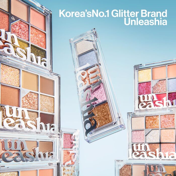 Палітра тіней UNLEASHIA Glitterpedia №7 All of Peach Ade