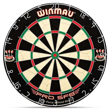 Мішень для дартсу WINMAU Pro SFB Bristle, один розмір, різнокольоровий
