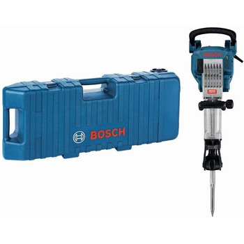 Ударний відбійний молоток GSH 16-28 (потужність 1750 Вт, тримач 28 мм, вкл. загострене зубило, ручка для перенесення, візок) 28 мм