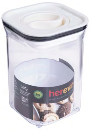 Контейнер HEREVIN Canister-Vacuum Lid-White 1.1 л (161214-004) (7053587)