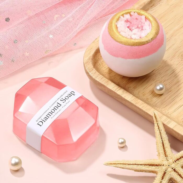 Подарунки для жінок, набір для спа-салону Rose з 11 предметів Ідея подарунка для жінок, подарунковий набір для оздоровлення для дівчини, дня народження, Різдва, Дня матері, мами, найкращої подруги, сестри. Рожевий